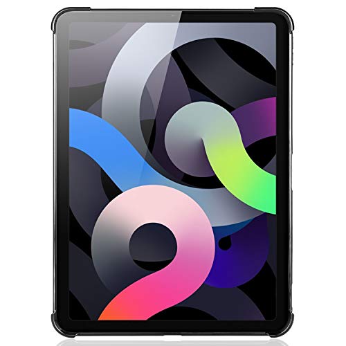 Kiq Ipad Pro 12.9 Case, Slim Lightweight Flexible Tpu Shock Absorption Protection Cover For Apple Ipad Pro 12.9-Inch 2020 4Th Generation - Clear #TOP1