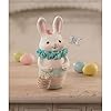 Bethany lowe designs ma1063 jelly bean time bunny figurine easter decor 5 inch  urban country home decor