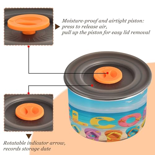 Contenedor hermético de acero inoxidable 900ml para alimentos miniatura 3