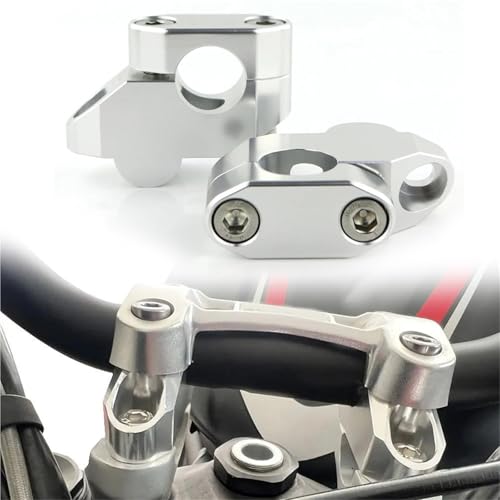 Rehausseur de guidon 22 mm pour Husqvarna en alliage haute performance