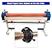 EQCOTWEA 63in/1600mm Manual Cold Laminator Machine Wide Format Cold Laminating Machine for Vinyl, Photos, Posters & School Projects, Max 1in Thickness, Rubber Rollers, Hand-Operated Roll Laminator