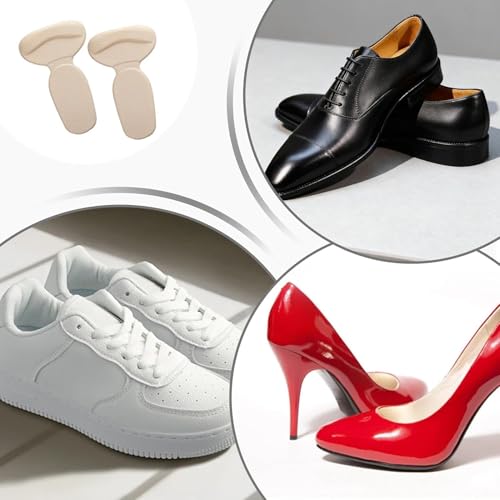 Image of 18 Pcs Shoe Bite Protector, Heel Cushion Pads for Women Insole For Shoes Women Self-Adhesive Heel Grips for Loose Shoes Fix, Pain Relief Heel Liner For Men- 9 Pairs