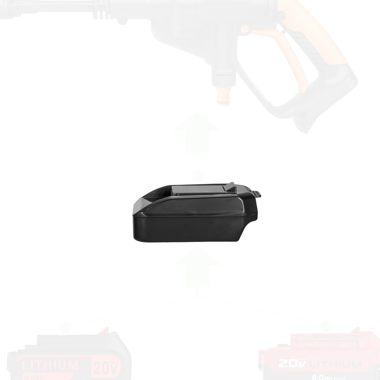 Amazon.com: 1x Adapter Only Fits Worx 20v USA Version Cordless