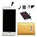 Replacement LCD Display & Touch Screen Digitizer Assembly Compatible Phone 6 4.7" (White)
