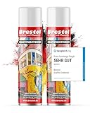 BRESTOL® GRAFFITI ENTFERNER 2x 400 ml Spray - Graffitilöser Farbabbeizer Farblöser Farbentferner Lackentferner Lacklöser Lasurlöser Lasurentferner Dispersionsmittel Abbeizmittel Abbeizer