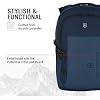 Victorinox VX Sport EVO Compact Backpack - Modern Backpack to Carry Travel Accessories - Includes Airflow Channels & Adjustable Straps - 20 Liters, Blue