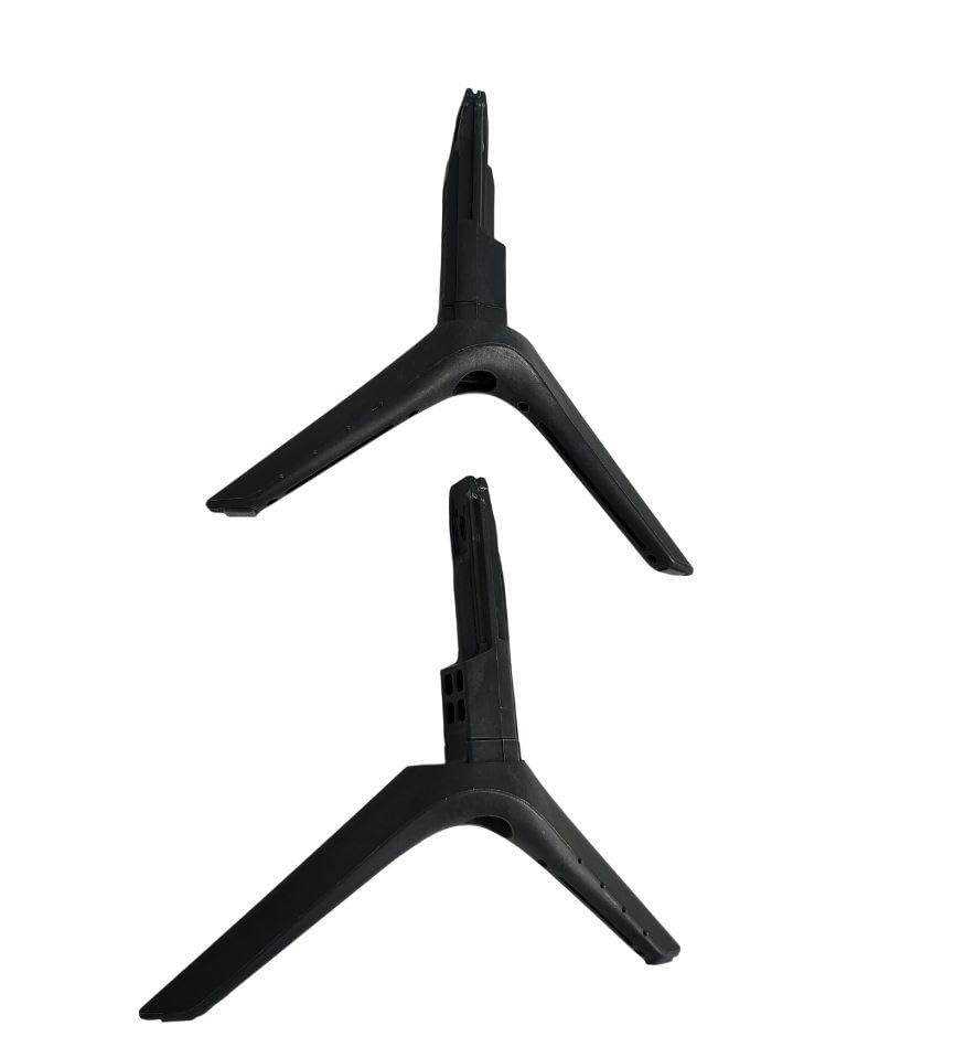Original TV Base Stand Legs for Samsung - 43" Class TU7000 Model UN43TU7000FXZA (No Screws Required. The Stand Snaps in Place).