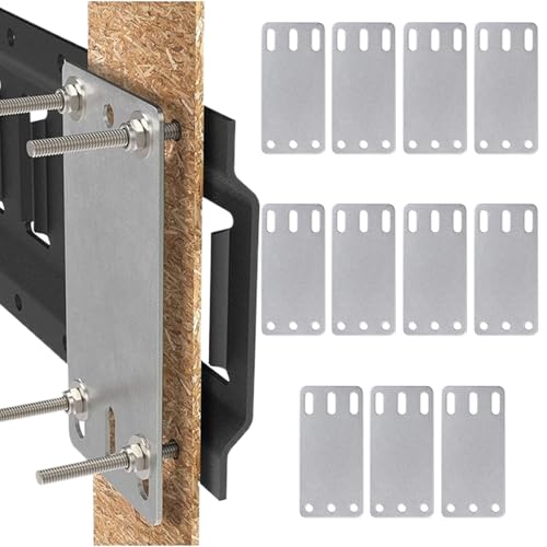 Support de rail E-Track x12 avec kit complet pour renforcement de plancher de garage
