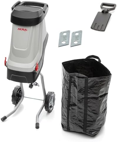 IKRA IMH 2800 electric shredder, with 45l bag and spare blades