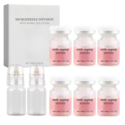 Microneedle Infusion Face Serum-Micro Infusion Anti-Aging Serum, Hyaluronic Acid Microneedling Serum, Microneedling Roller Kit,Enhances Elasticity,Wrinkle Filler, Smoothing Skin Microneedle Infusion Face Serum-Micro Infusion Anti-Aging Serum, Hyaluronic Acid Microneedling Serum, Microneedling Roller Kit,Enhances Elasticity,Wrinkle Filler, Smoothing Skin