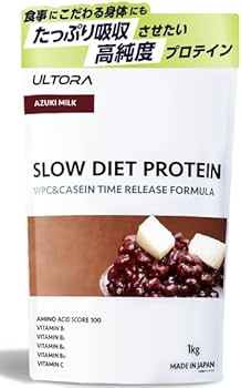Amazon | ULTORA(ウルトラ) スロー ダイエット プロテイン 1kg 810g
