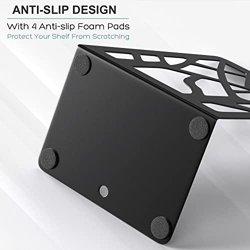 MaxGear Book Ends Tree Design Modern Bookends for Shelves, Non-Skid Bookend, Heavy Duty Metal Book Stopper for Books/CDs, Decorative Book Shelf for Home, 7 x 4.7 x 3.5”, Black (2 Pair/4 Pieces, Large) MaxGear Book Ends Tree Design Modern Bookends for Shelves, Non-Skid Bookend, Heavy Duty Metal Book Stopper for Books/CDs, Decorative Book Shelf for Home, 7 x 4.7 x 3.5”, Black (2 Pair/4 Pieces, Large)