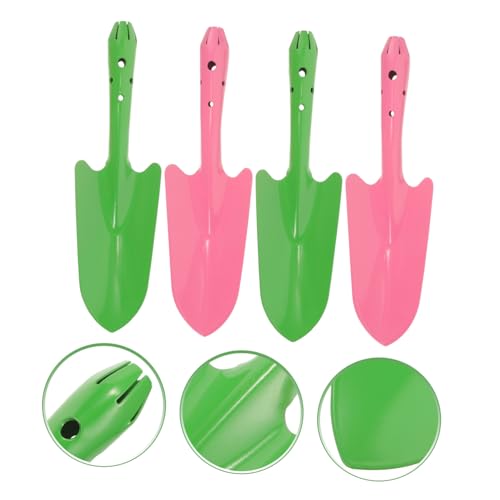BESPORTBLE Juego 4 palas jardinería hierro miniatura 4
