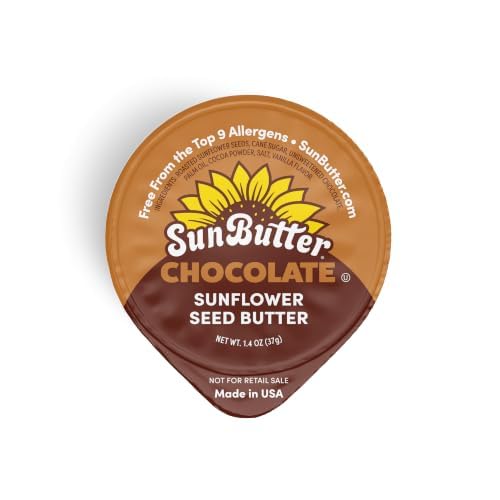 Image of SunButter Chocolate Sunflower Seed Butter, On the Go Cups, 1.4 Oz 200 Ct