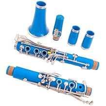 Professional Clarinet ABS Body Bb Tone Clarinet 17 Keys Nickel Plated Keys Clarinet Kit With Storage Box And Accessories