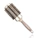 BANGMENG Round Barrel Anti-Static Hair Brush with Boar Bristles, Nano Thermal Ceramic Ionic Tech | For Extra Shine | Protect Hair, Enhance Texture, For Straightening & Drying (2inch)