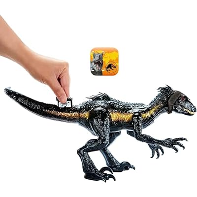 Jurassic Dino Trackers Track 'N Attack Indoraptor Action Figure
