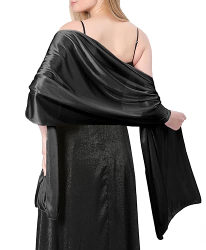Satin Evening Formal Wraps and Shawls Women Formal Wedding Prom Bridesmaid Evening Dresses Flapper Accessories - Main Image