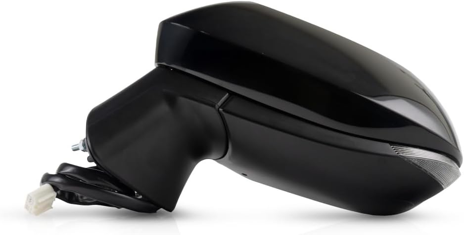 For Toyota Corolla Door Mirror 2019 2020 2021 2022 Driver Side | Power | Heated | w/Signal Light | w/Blind Spot Detection | Paint To Match | Replacement For TO1320395 | 87940-12G10