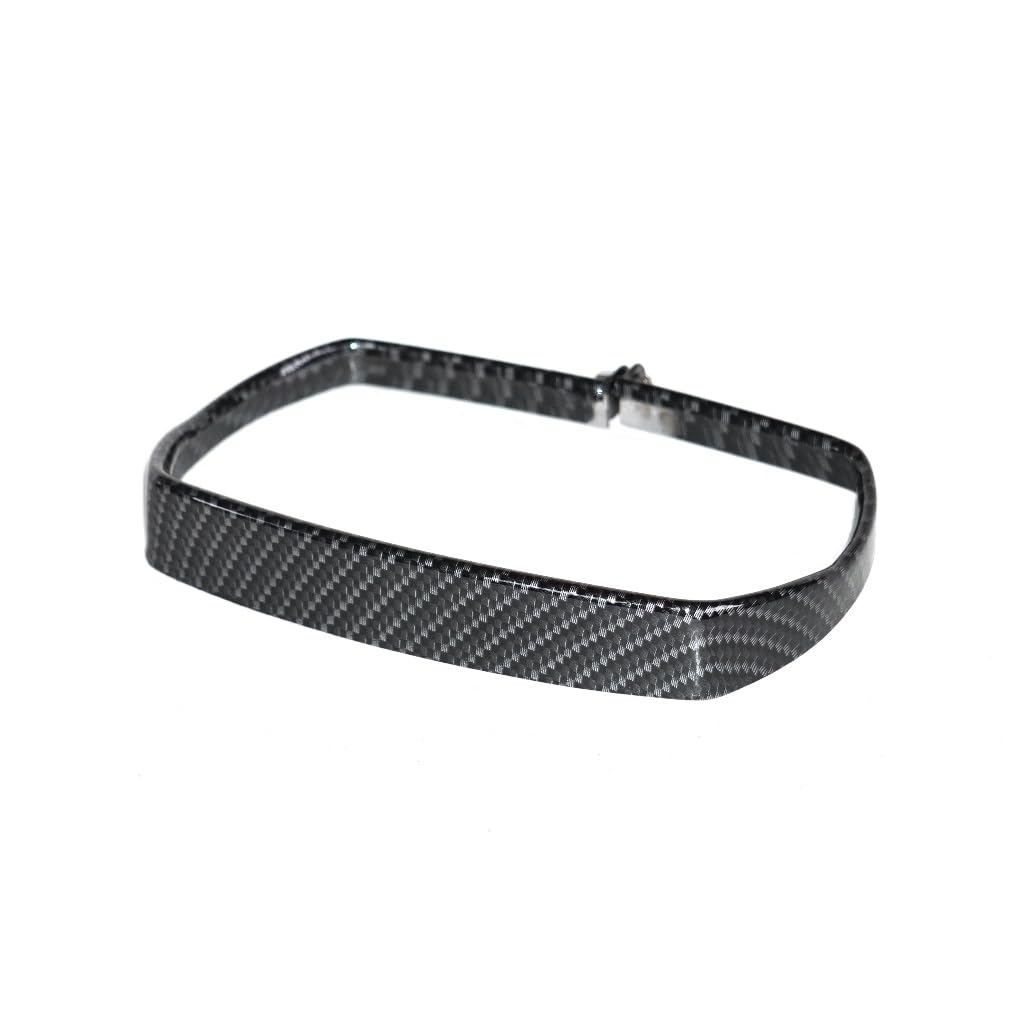Generico Boita 2.0 Ghiera cornice faro anteriore Vespa 50 Special Carbonio Nero Lucido