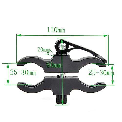 image for Calitte Flashlight Scope Mount Quick Release Mount for Hunting LED Lig
