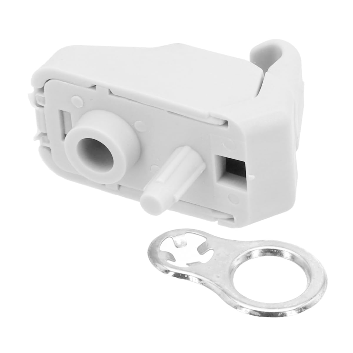 Huba Clip per parasole compatibile con 500L 2014-2017, pezzo di ricambio 5ND86MS7AA, supporto per parasole automotive, montaggio diretto