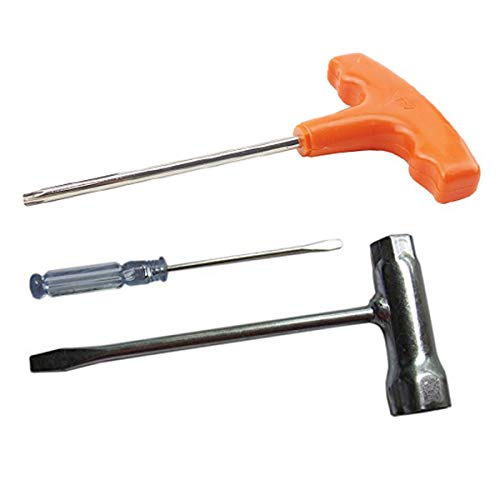 Hippotech Chainsaw Tool Set Bar Nut Wrench Carburetor Screwdriver T27 Driver for Stihl