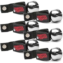 Counter Assault Bear Bell Chrome w/Silencer - 6 Pack
