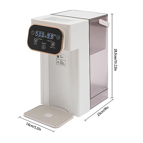 Dispensador eléctrico de agua caliente 1500W con tanque 3L miniatura 3