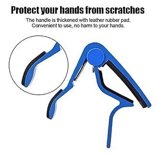 Capo de guitare, accordeur de guitare à pince à changement rapide accordeur de poche Capo pour guitare acoustique folk… - Les Beatles, Paul McCartney, John Lennon, RIngo Starr, George Harrison Capo de guitare, accordeur de guitare à pince à changement rapide accordeur de poche Capo pour guitare acoustique folk… – Image 3