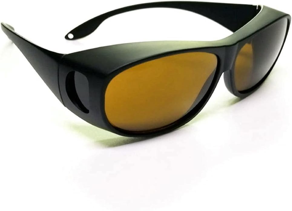 400nm-700nm Red Blue and Green Laser Tricolor Light Laser Safety Glasses 405nm 450nm 532nm 650nmOD5+ Eye Protective Goggles