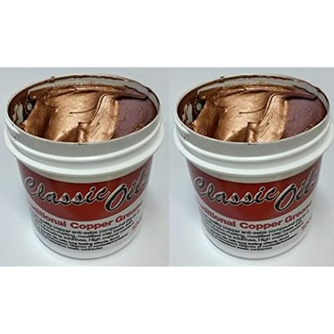 Classic Oils Traditional Copper Grease anti-seize grease, Copper Slip NLGI 2, 200g Cover