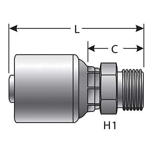 Image of Gates G25810-0808 Coupling