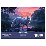  Japanese Spitz 1000 Pieces Jigsaw Puzzles For Adults Family Challenge Toys Stress Relieving Entertainment Cultivate The Spirit of Teamwork for Men, Women, Elders, Seniors 70x50cm/1000pcs