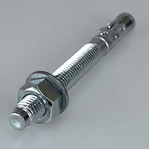 NAKA Schwerlastdübel LSB M16 | Schwerlastanker | Bolzenanker verzinkt | Dübel Schraubenset 16x180mm 10 Stück