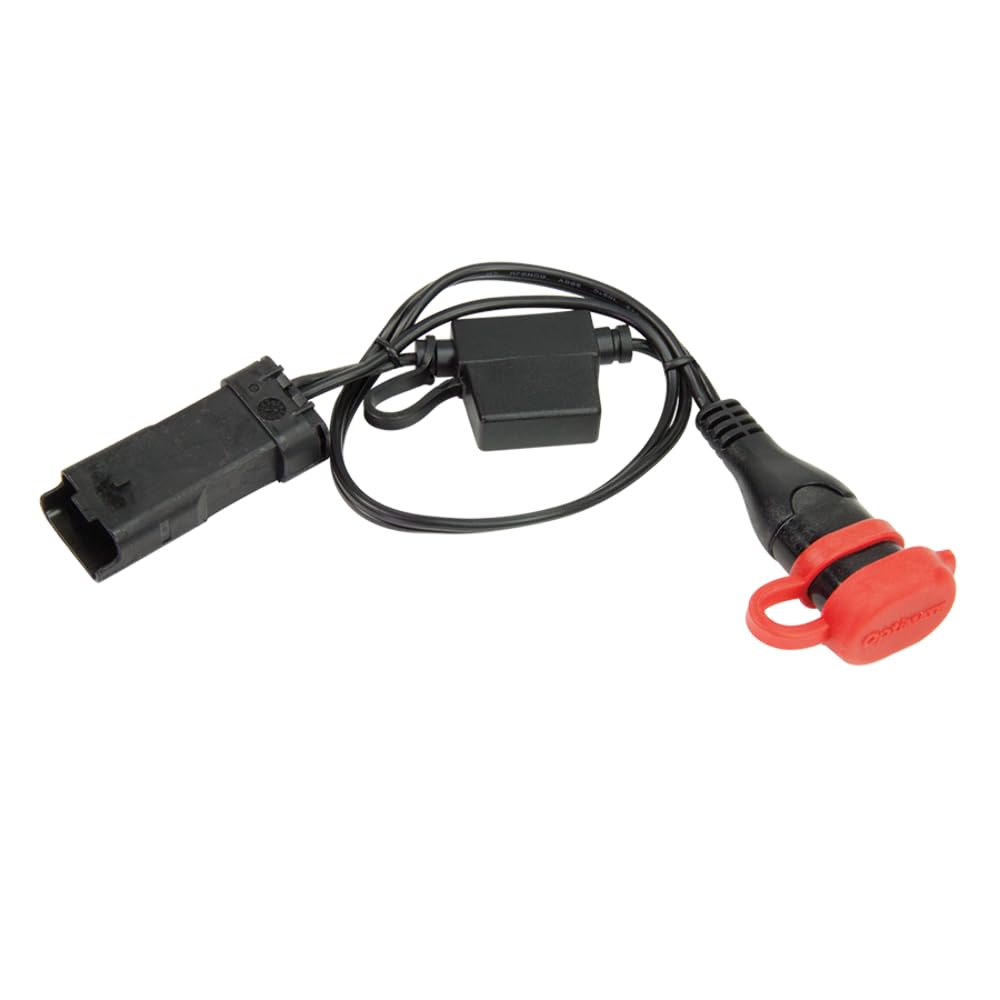 Optimate O45 Y-Splitter DC to 2x DC 2.5mm Plug (30cm) Weatherproof seals inc