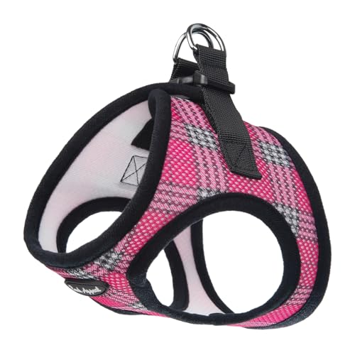 Bark Appeal Raspberry �`�F�b�N�� �X�e�b�v�C���h�b�O�n�[�l�X �����^�y�b�g�p ? �T�C�Y�ύX�A�đ��肪�s�� ? �\�t�g�x�X�g�n�[�l�X ? ���߉\�ȃX�g���b�v&���ϋv�N���b�v�t���A���`�`���[�N? XXXL