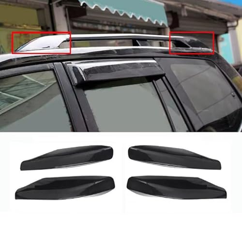 Cache-Rails de Toit Finition Origine pour Toyota Prado LC120 Noir - 4