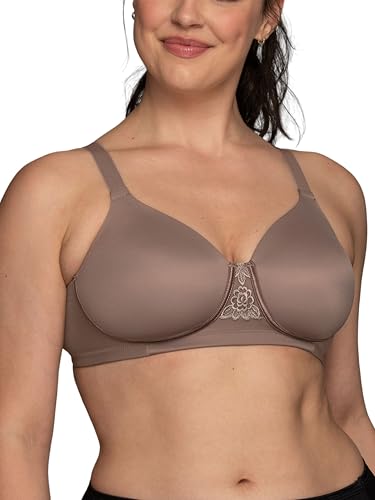 Image of Vanity Fair Women's Full Figure Beauty Back Smoothing Bra, 4 Way Stretch Fabric, Lightly Lined Cups up to H