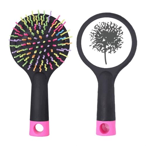 Brosse à cheveux démêlante pissenlit pour routine beauté du matin