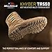 Belleville Mountain Hybrid Boots - High-Traction Tactical Boots - Orthotic & Moisture Wicking Duty Footwear - AR 670-1 Compliant Boots - Full-Grain Cattlehide Leather - Coyote - 10.5
