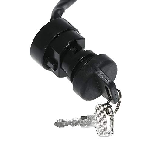 Yorten Chave de ignição compatível com YAMAHA BIG BEAR YFM350 2x4 4x4 1995-1999 ATV