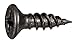 Hard-to-Find Fastener 014973291433 Phillips Flat TwinFast Wood Screws, 6 x 1/2-Inch, 100-Piece