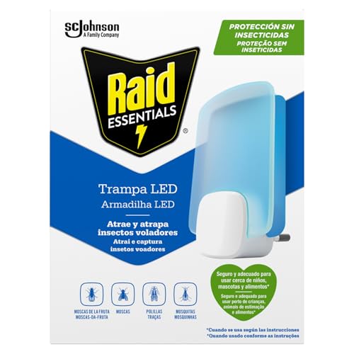 Imagen de Raid Essentials Pack Trampa LED Antimoscas