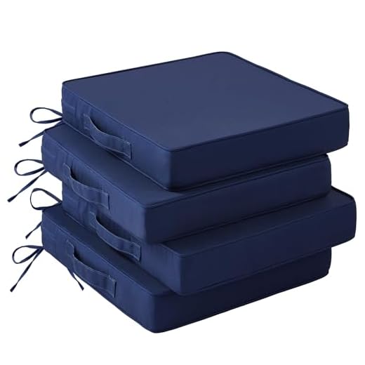 Waterproof Patio Chair Cushions Set