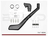 snorkel coche barato Manguitos en goma de alta resistencia a esfuerzos y temperaturas, tornillería inoxidable, fijaciones con inserciones de ny lon, plantillas con indicaciones de instal acción