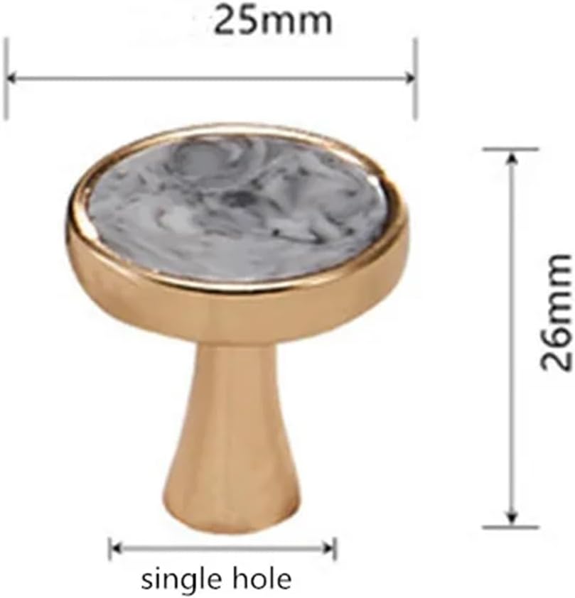 Cabinet Door Knobs and Handles Light Luxury Drawer Pulls Furniture Handle Door Hardware 2Pcs(5-S)