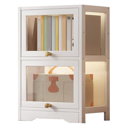Vitrina acrílica con puertas a prueba de...