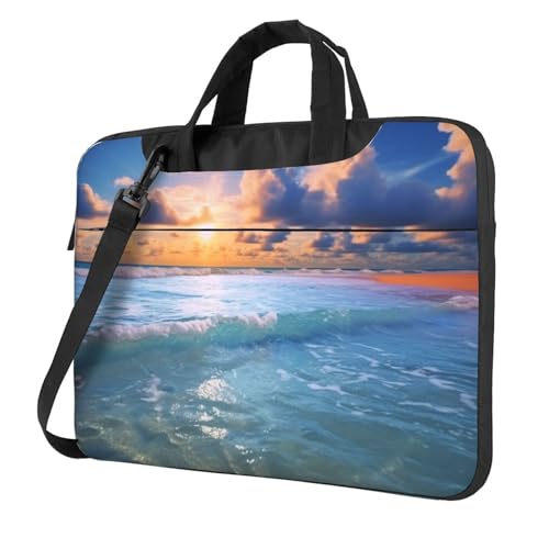Bolso para laptop unisex negro 15.6 pulgadas miniatura 1