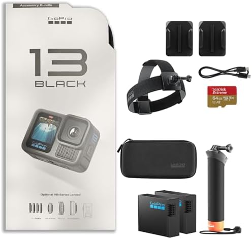 GoPro Hero13 Black 27MP Waterproof Action Camera - Special Access...